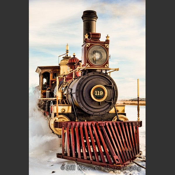 Union Pacific No. 119 Winter Steam